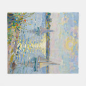 Sailboats New England Summer Fleecedecke (Vorderseite (Horizontal))