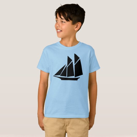 SAILBOATS-Shirt T-Shirt (Vorne ganz)