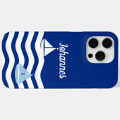 Sailboote Day Custom Case-Mate iPhone Hülle (Rückseite (Horizontal))