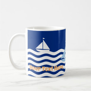 Sailboote Day Custom Kaffeetasse