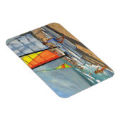Sailboote Garrucha Spanien Magnet (Rechte Seite)
