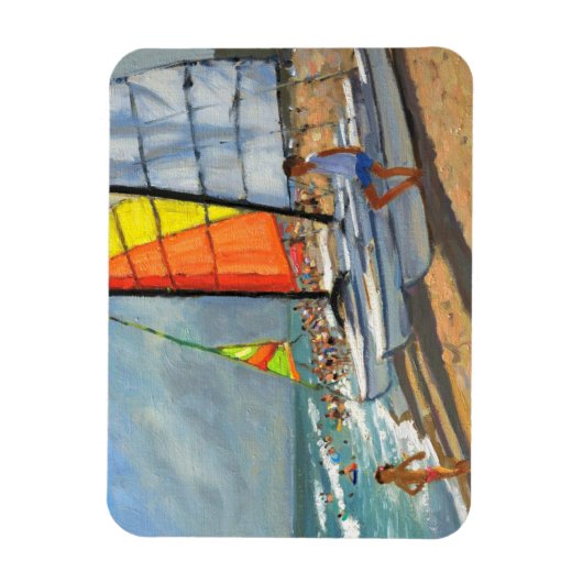 Sailboote Garrucha Spanien Magnet (Vertikal)
