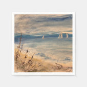 Sailboote Napkins Serviette (Vorderseite)