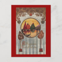 Sailboote Vignette Vintag Geburtstag