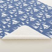 Sailbots Nautical Blue Sherpadecke (3/4)