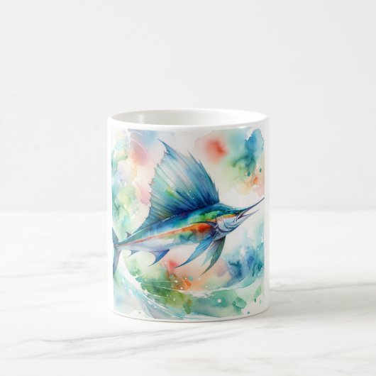 Sailfish Symphony 200824AREF115 - Watercolor Kaffeetasse (Mittel)