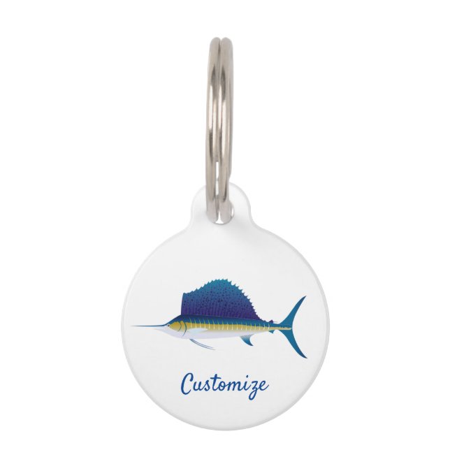 Sailfish Thunder_Cove Haustiermarke (Vorderseite)