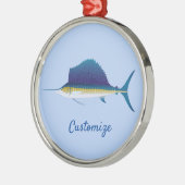 Sailfish Thunder_Cove Ornament Aus Metall (Links)