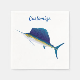 Sailfish Thunder_Cove Serviette