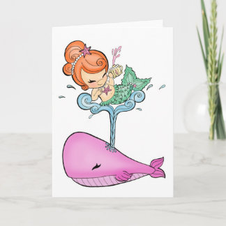 Sailin' With A Whale Card Karte