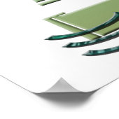 Sailing Boat Art Poster (Ecke)