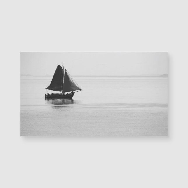 Sailing boat magnetkarte (Vorderseite)