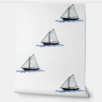 sailing boats tapete