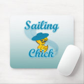 Sailing Chick #3 Mousepad (Mit Mouse)