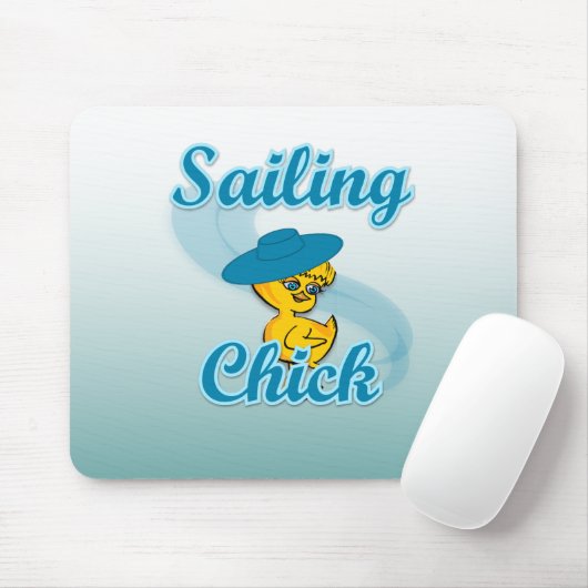 Sailing Chick #3 Mousepad (Mit Mouse)