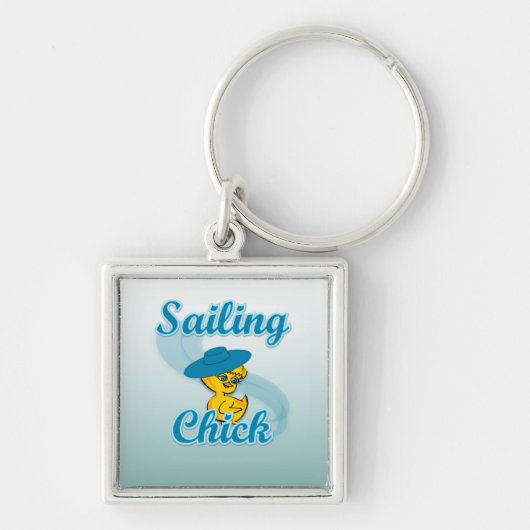 Sailing Chick #3 Schlüsselanhänger (Vorne)