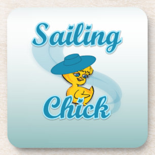 Sailing Chick #3 Untersetzer