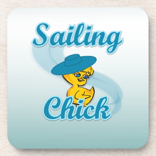 Sailing Chick #3 Untersetzer (Vorderseite)