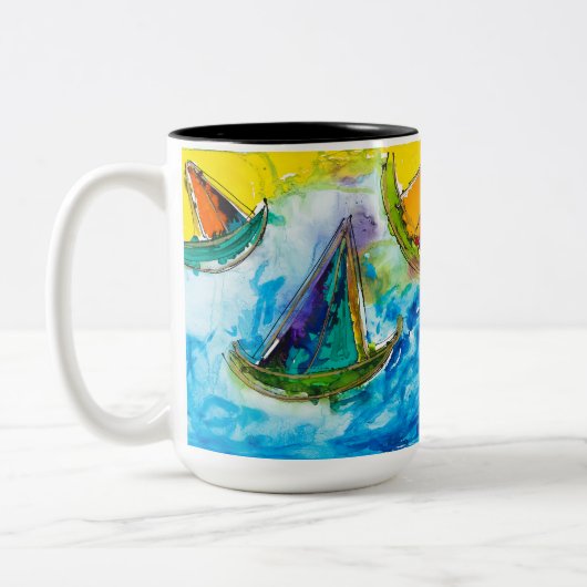 Sailing Coffee Tasse (Links)