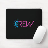 Sailing Crew Sailing Team Ship Steering Wheel Text Mousepad (Mit Mouse)