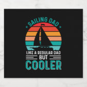 Sailing Dad Bierflaschenetikett (Einzelnes Label)