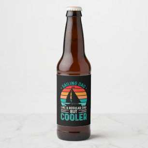 Sailing Dad Bierflaschenetikett