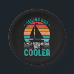 Sailing Dad Pappteller<br><div class="desc">Sailing Dad</div>