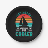 Sailing Dad Pappteller (Vorderseite)