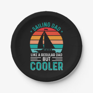 Sailing Dad Pappteller