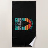 Sailing Dad Strandtuch (Vorderseite)