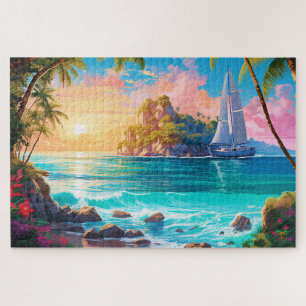 🌅 Sailing Dreamscape Puzzle