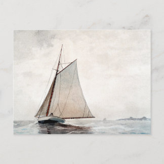 Sailing Gloucester Winslow Homer Postcard Postkarte