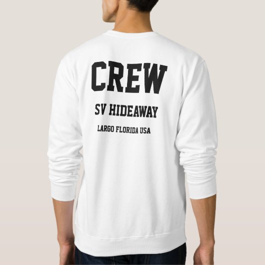 Sailing Hideaway Sweatshirt (Rückseite)