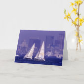 Sailing in San Diego Karte (Gelbe Blume)