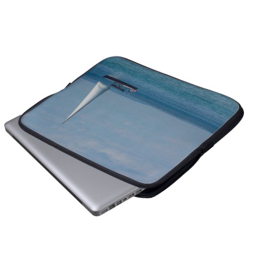 Sailing Mackinac Laptopschutzhülle (Vorne Knopf)