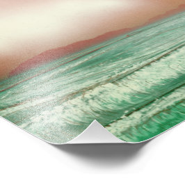 Sailing on the Aqua Ocean Fotodruck