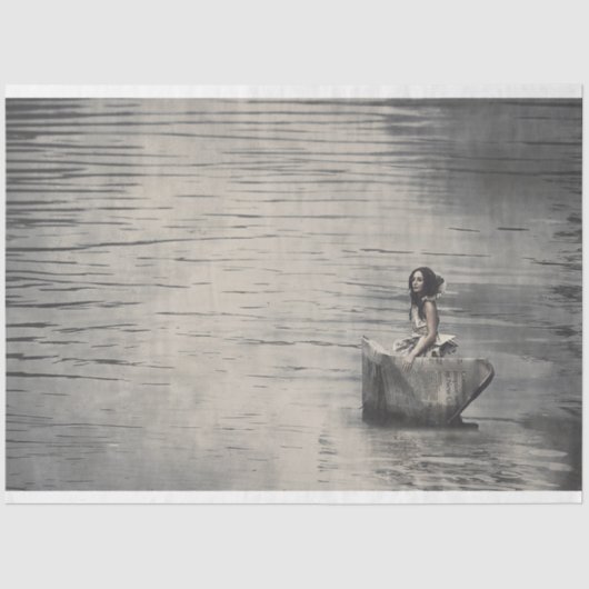 Sailing Onwords - Möbeldekoupage Paper Seidenpapier (Vorderseite)