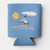 Sailing Sailboat Summer Days Dosenkühler (Vorderseite)