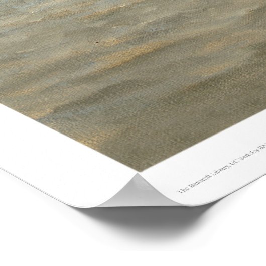 Sailing ships at Anchor (1282) Poster (Ecke)