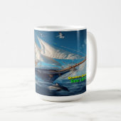 Sailing Sloop John B Tall Ship v4.0 Kaffeetasse (VorderseiteRechts)