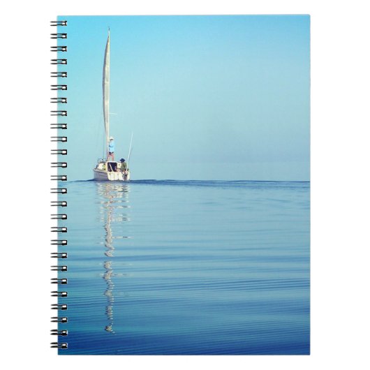 Sailing Spiral Foto Notebook Notizblock (Vorderseite)