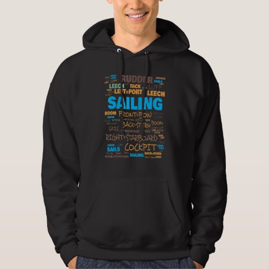 Sailing Terminology Commonly Used Terms Hoodie (Vorderseite)