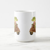 Sailor Ace und First Mate Gator Duo - Retro Abente Kaffeetasse (Mittel)