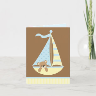 Sailor Baby Bear Karte