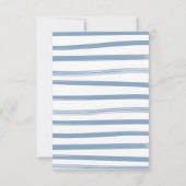 Sailor Baby Duschkabine Buch bringen Einladung (Rückseite)