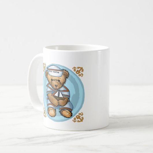 Sailor Bear Kaffeetasse (Vorderseite Links)