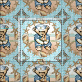 Sailor Bear Stoff (Kachel)