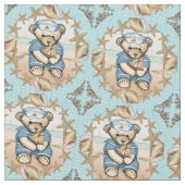 Sailor Bear Stoff (Nahaufnahme)