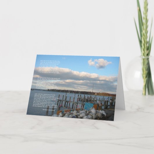 Sailor-Beileid Karte (Vorderseite)