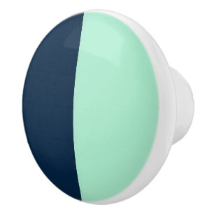 Sailor Blue und Mint Keramikknauf